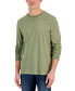 Фото #1 товара Men's Long Sleeve T-Shirt, Created for Macy's