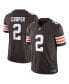 Фото #1 товара Men's Amari Cooper Brown Cleveland Browns Vapor F.U.S.E. Limited Jersey