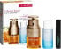 Фото #3 товара Clarins CLARINS SET (DOUBLE SERUM EYE 20ML + INSTANT EYE MAKE UP REMOVER 50ML + MASCARA SUPRA LIFT & CURL 3ML)