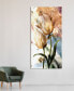 Фото #3 товара "Pastel Fleur I" Frameless Free Floating Reverse Printed Tempered Glass Wall Art, 72" x 36" x 0.2"