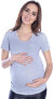 Фото #1 товара Mija 3022A Short-Sleeved Maternity Shirt