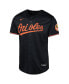 Фото #2 товара Big Boys and Girls Black Baltimore Orioles Alternate Limited Jersey