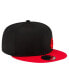 ფოტო #4 პროდუქტის Men's Black Haas F1 Team 9FIFTY Snapback Hat