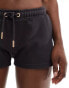 Фото #5 товара Superdry Essential logo shorts in bison black