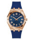Фото #1 товара Часы Guess Men's Blue Silicone 42mm