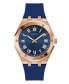 Часы Guess Men's Blue Silicone 42mm