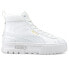 Фото #1 товара Puma Mayze Mid Platform Womens White Sneakers Casual Shoes 38117001