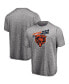 Фото #1 товара Men's Gray Chicago Bears Showtime Pro Grade Cool Base T-shirt