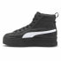 Фото #6 товара Puma Mayze Mid Lace Up Womens Black Sneakers Casual Shoes 38117002