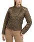 Фото #1 товара Women's Marine Quilted Asymmetrical Jacket