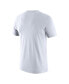 ფოტო #2 პროდუქტის Men's White Virginia Tech Hokies On Court Bench T-shirt