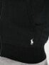 Фото #4 товара Polo Ralph Lauren loungewear hoodie in black with small logo