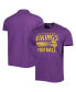 Фото #1 товара Men's Purple Minnesota Vikings Wordmark Rider Franklin T-shirt