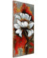 Фото #2 товара Garden Rose 1 Mixed Media Iron Hand Painted Dimensional Wall Art, 48" x 24" x 2.6"