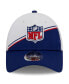 Men's White, Navy NFL 2023 Sideline 9FORTY Adjustable Hat