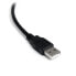 Фото #5 товара Кабель адаптер USB-RS232 Startech.com 1 порт с оптической изоляцией DB-9 USB-A 2,5 м черный
