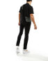 New Look skinny jean in washed black