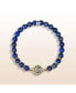 ფოტო #1 პროდუქტის Illuminating Energy - Lapis Moon Charm Bracelet