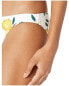 Фото #2 товара Kate Spade New York Women's 189517 Lemon Classic Bikini Bottoms Swimwear Size M