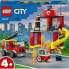 Фото #4 товара LEGO City 60375 Fire Station and Fire Engine, Fire Brigade, Educational Toy for Children Aged 4 Years and Above, Gift for Boys and Girls