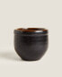 Stoneware coffee cup