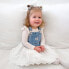 Фото #8 товара Toddler Denim Eyelet Jumper Dress 2T