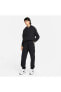 Sportswear Plush Jogger Siyah Kadın Polar Eşofman Altı
