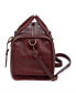 ფოტო #5 პროდუქტის Women's Genuine Leather Cambria Satchel Bag