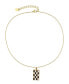 ფოტო #2 პროდუქტის BAY Enamel Checker Necklace