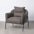 Фото #1 товара Кресло из синтетической ткани BB Home Armchair 76,5 x 70 x 74 см Металл Темно-серое