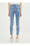 Фото #12 товара LCW Jeans Normal Bel Skinny Fit Cep Detaylı Kadın Rodeo Jean Pantolon