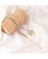 ფოტო #3 პროდუქტის Women's Butterfly Layered Necklace