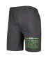 Men's Charcoal and Neon Green Seattle Seahawks Meter T-shirt and Shorts Sleep Set