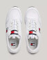 Tommy Jeans Mid logo trainers in White