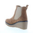 Фото #11 товара Diba True Nir Vana 75815 Womens Brown Suede Slip On Ankle & Booties Boots 7