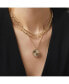 ფოტო #4 პროდუქტის Layered Chain Necklace - Michelle Set