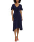 ფოტო #1 პროდუქტის Women's Handkerchief-Hem Flutter-Sleeve Dress