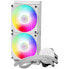 Фото #4 товара COOLER MASTER MasterLiquid ML240 Illusion ARGB PC-Flssigkeitskhlung 240-mm-Radiator Wei (MLX-D24M-A18PW-R1)