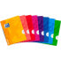Фото #1 товара Блокноты для школы Oxford (Hamelin) OXFORD HAMELIN Блокноты сшитые A5+ 4X4 Сетка Openflex Пластиковая крышка 48 листов упаковка 10 шт. Разноцветные цвета