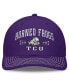 Фото #3 товара Men's Purple TCU Horned Frogs Carson Trucker Adjustable Hat