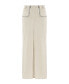 ფოტო #1 პროდუქტის Women's Long Skirt with Zipper Detail