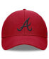 Men's Red Atlanta Braves Evergreen Club Performance Adjustable Hat