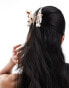 Sui Ava Pretty Butterfly hair clip in brown - фото #4