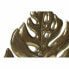 Фото #2 товара Декоративная фигура DKD Home Decor 25,5 x 6 x 34 cm Чёрный Позолоченный Тропический Лист растения