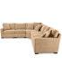 Фото #9 товара Radley 5-Pc Fabric Sectional with Apartment Sofa, Created for Macy's