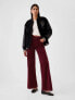 Фото #1 товара High Rise Corduroy Stride Wide-Leg Pants