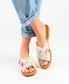 ფოტო #6 პროდუქტის Women's Kianna Woven Flat Sandals