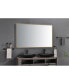 Фото #7 товара 60X 36 Inch LED Mirror Bathroom Vanity Mirror With Backlight, Wall Mount Anti-Fog Memory Large