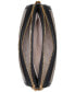 ფოტო #5 პროდუქტის Morgan Colorblocked Saffiano Leather Double Zip Dome Crossbody