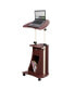Techni Mobili Sit-to-Stand Rolling Adjustable Laptop Cart